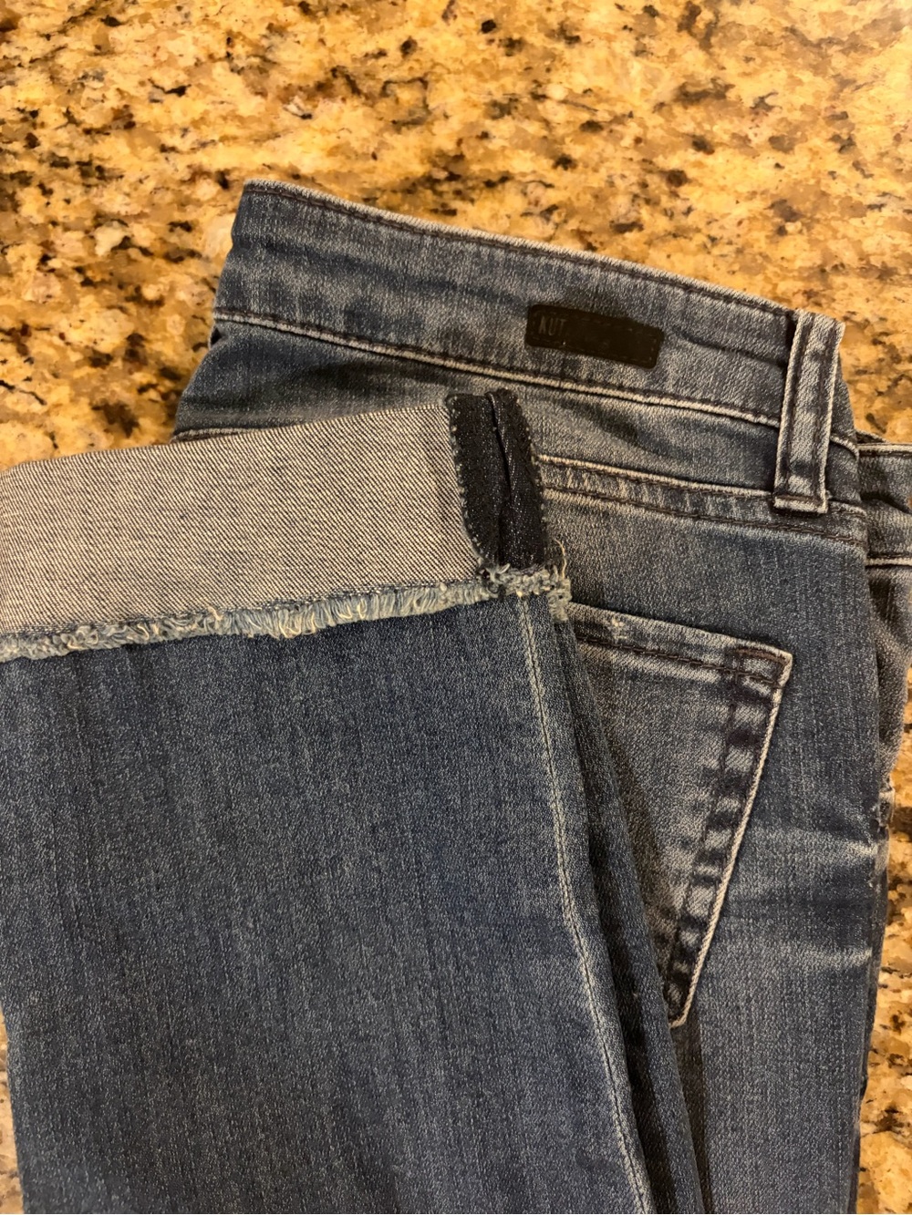 Kut from the Kloth Women's Straight Leg Jeans - Medium Blue